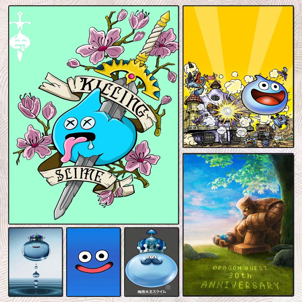 D-Dragon Quest Slime Poster Pe - Office Quest review and price