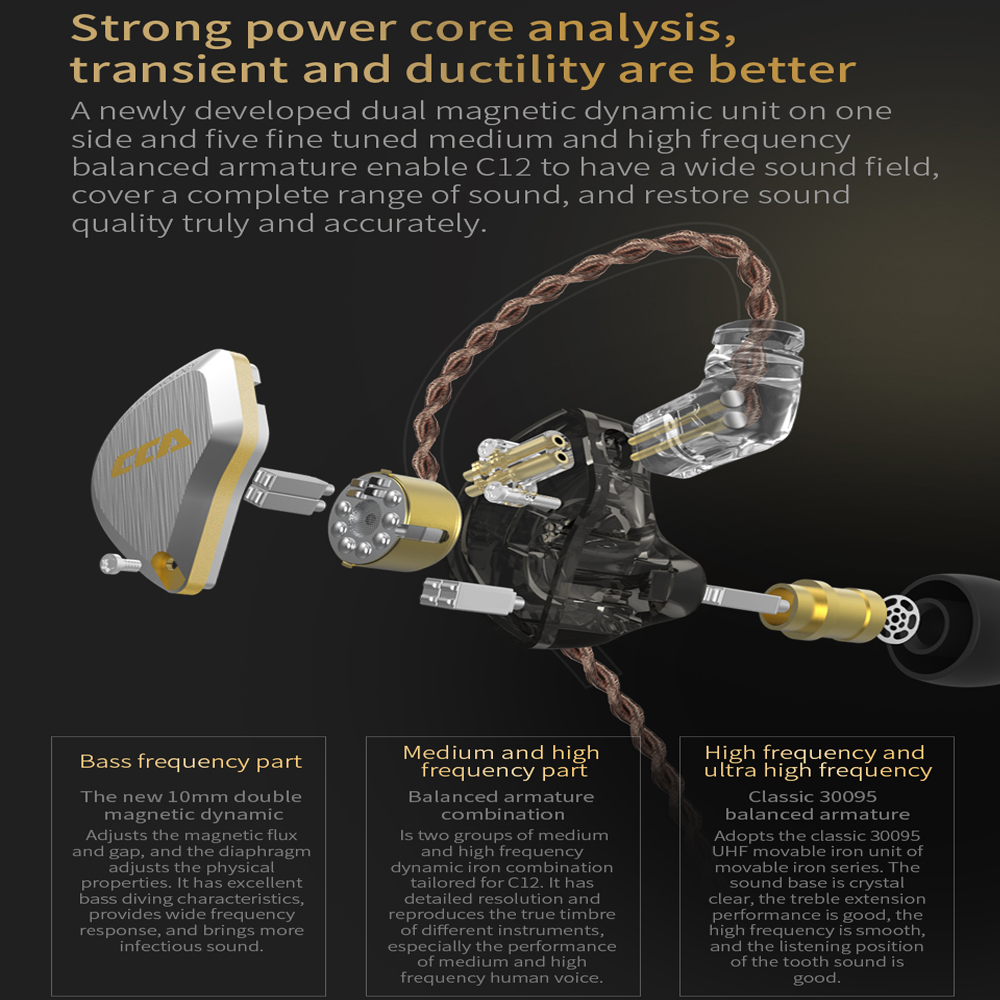 CCA C12 in Ear Metal Headphone - Office Tech Essentials review and price
