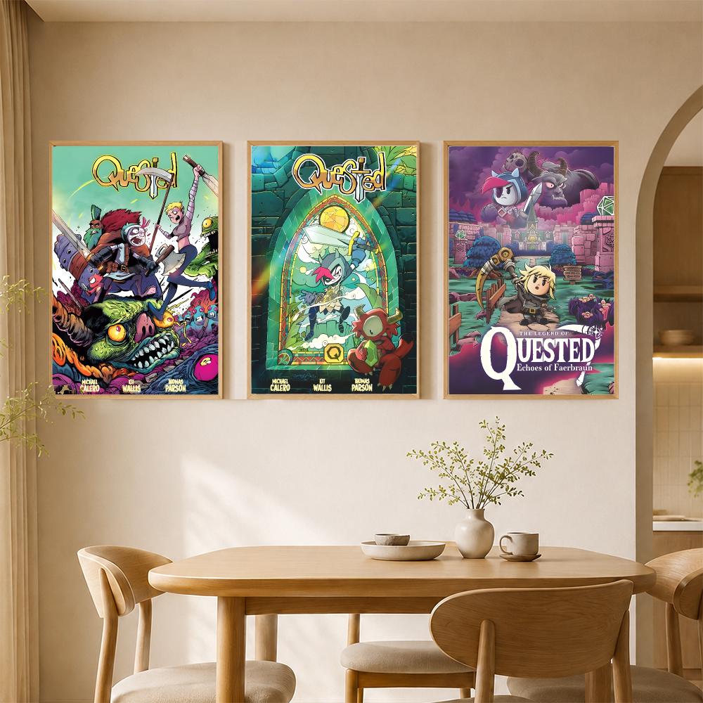 Brand Quested Poster Graphic W - Office Quest review and price