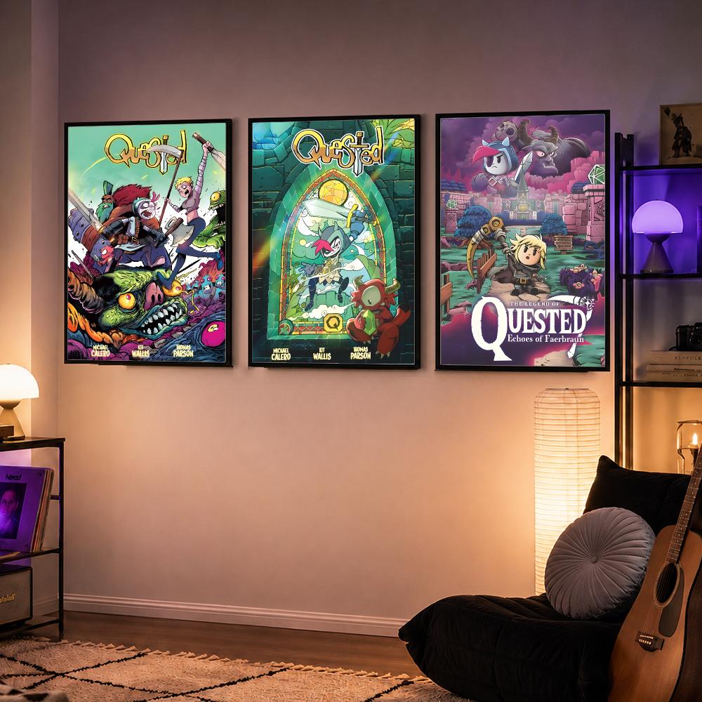 Brand Quested Poster Graphic W - Office Quest review and price