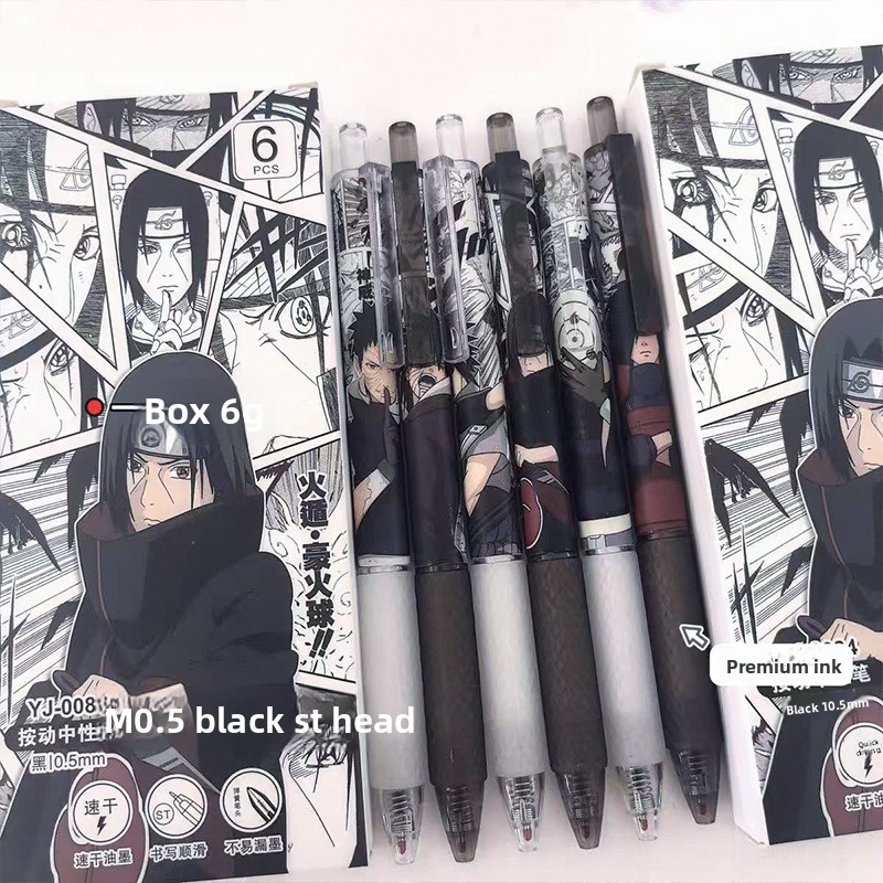 Anime Naruto Gel Pen Cute Cart - Office Tech Accessories review and price