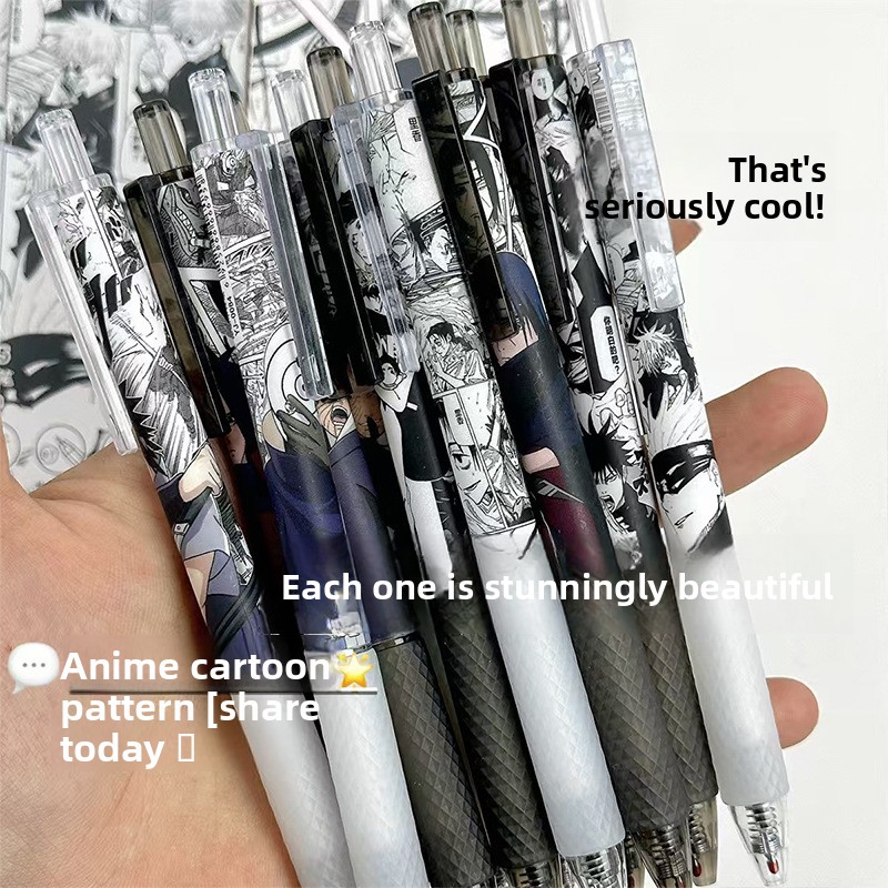 Anime Naruto Gel Pen Cute Cart - Office Tech Accessories review and price
