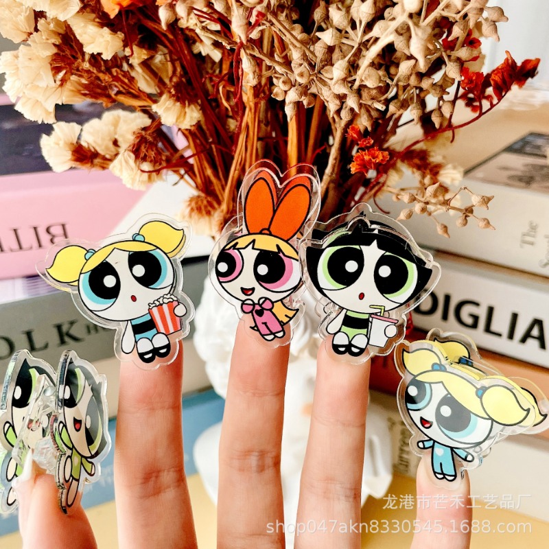 6PCS Kawaii The Powerpuffs Gir - Office Tech Accessories review and price
