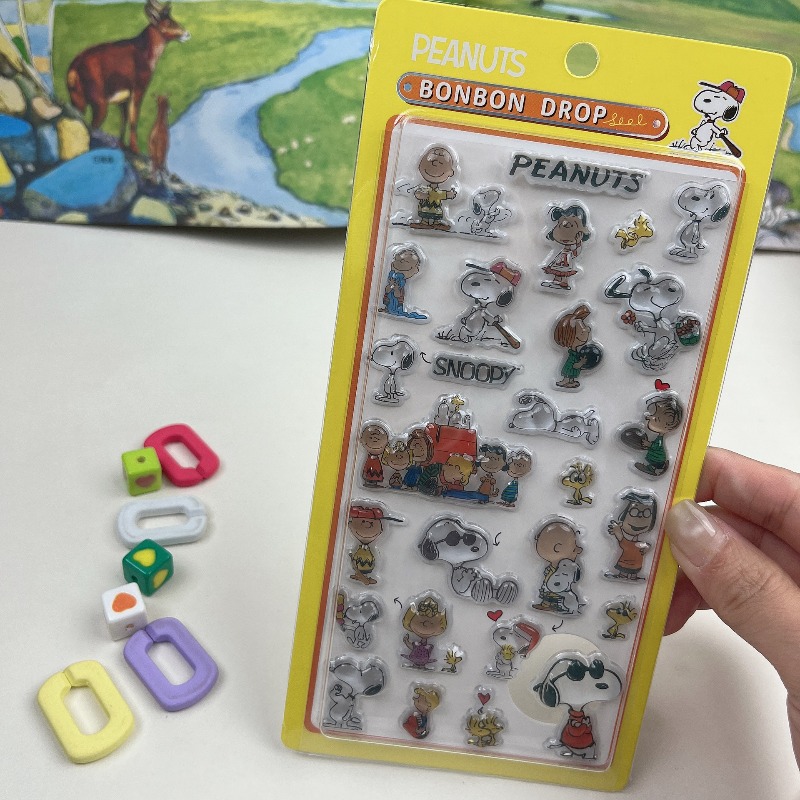 8Pcs Cute Snoopy Cartoon 3D Re - Office Tech Accessories review and price