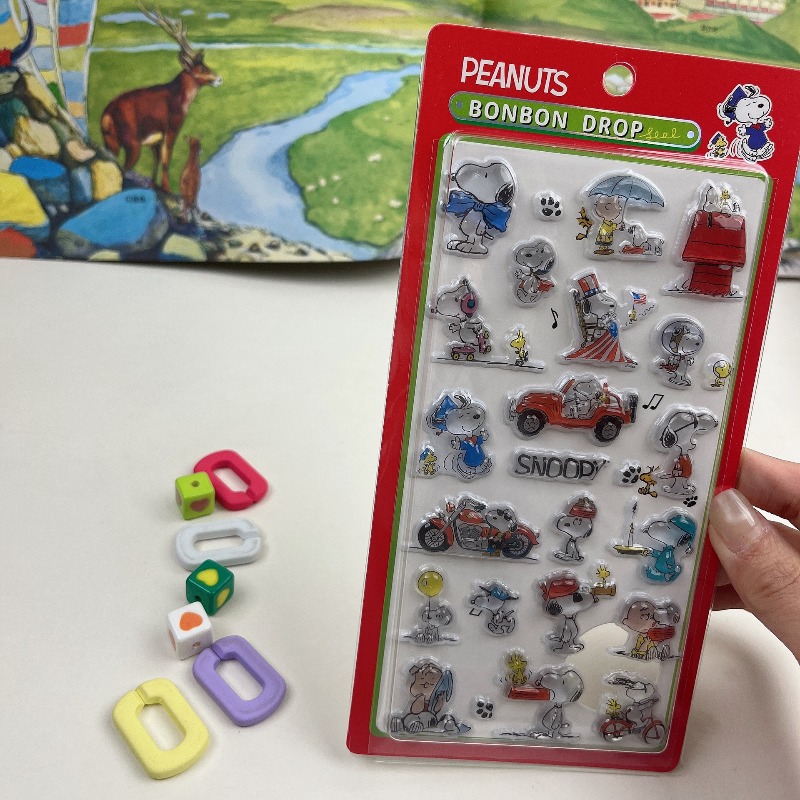 8Pcs Cute Snoopy Cartoon 3D Re - Office Tech Accessories review and price