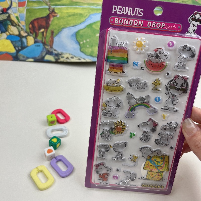 8Pcs Cute Snoopy Cartoon 3D Re - Office Tech Accessories review and price