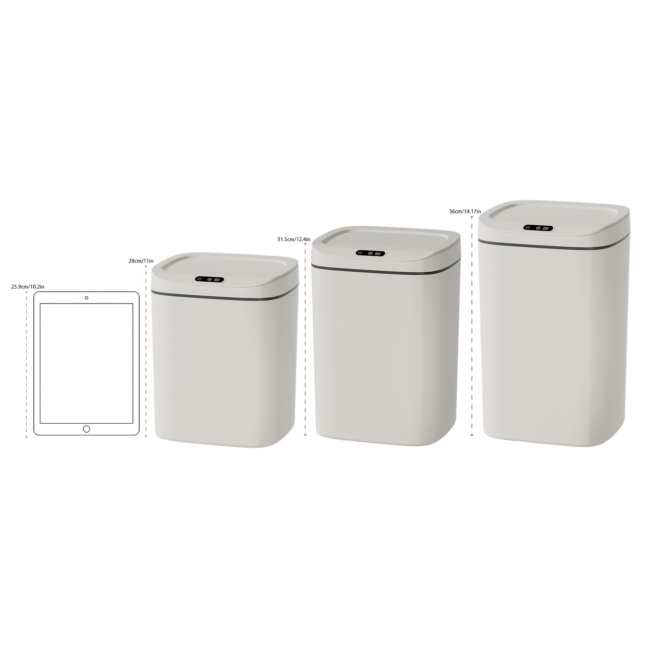 Hands-Free Smart Trash Can wit - Office Tech Essentials review and price