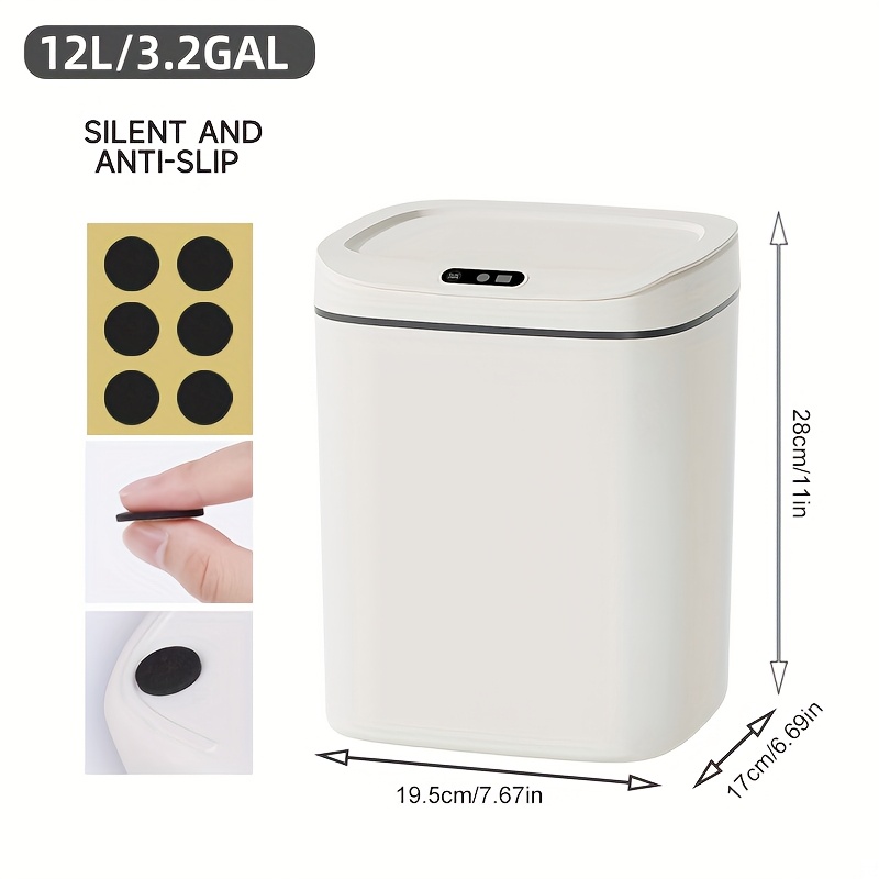 Hands-Free Smart Trash Can wit - Office Tech Essentials review and price