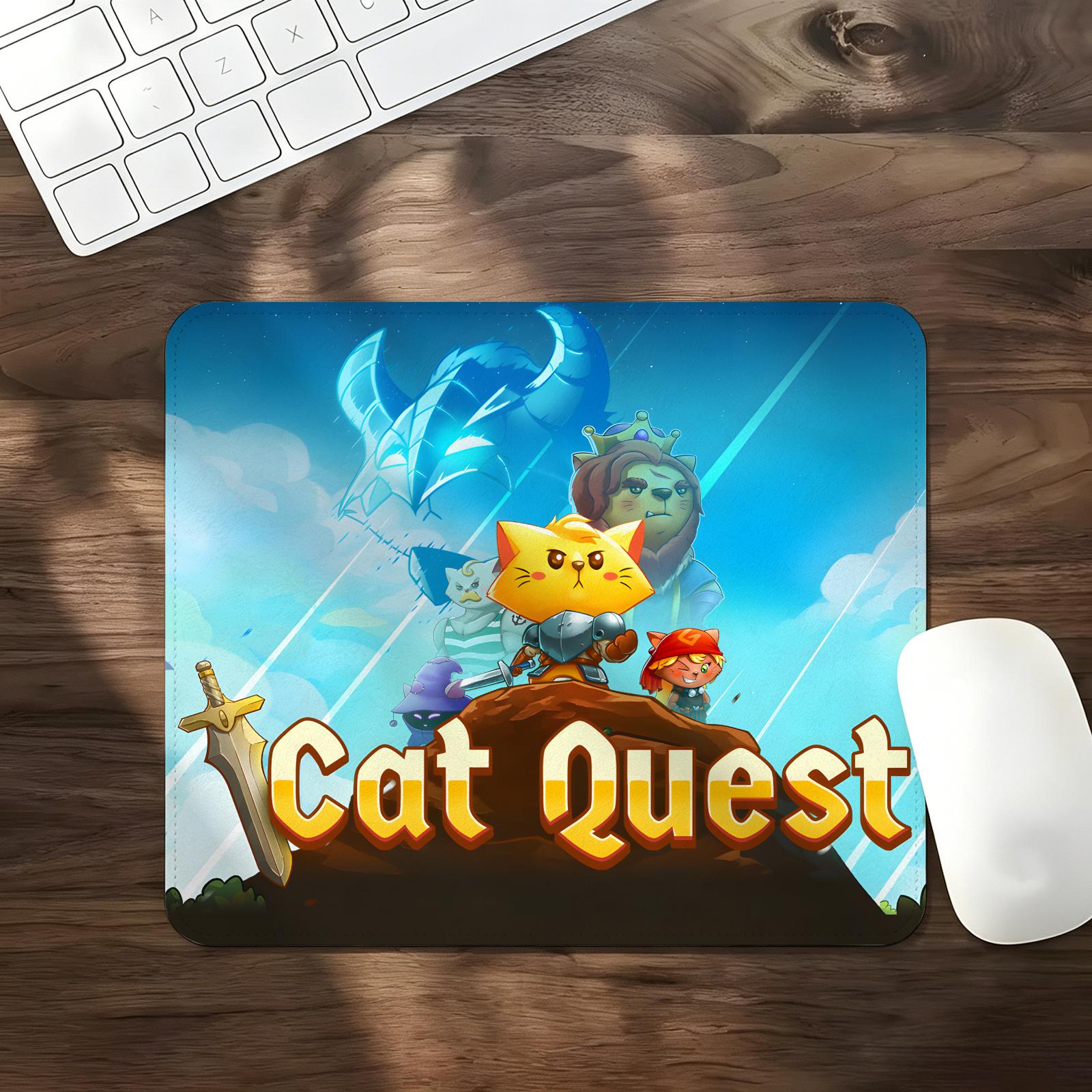 Cat Quest Mouse Pad Regular ga - Office Quest review and price