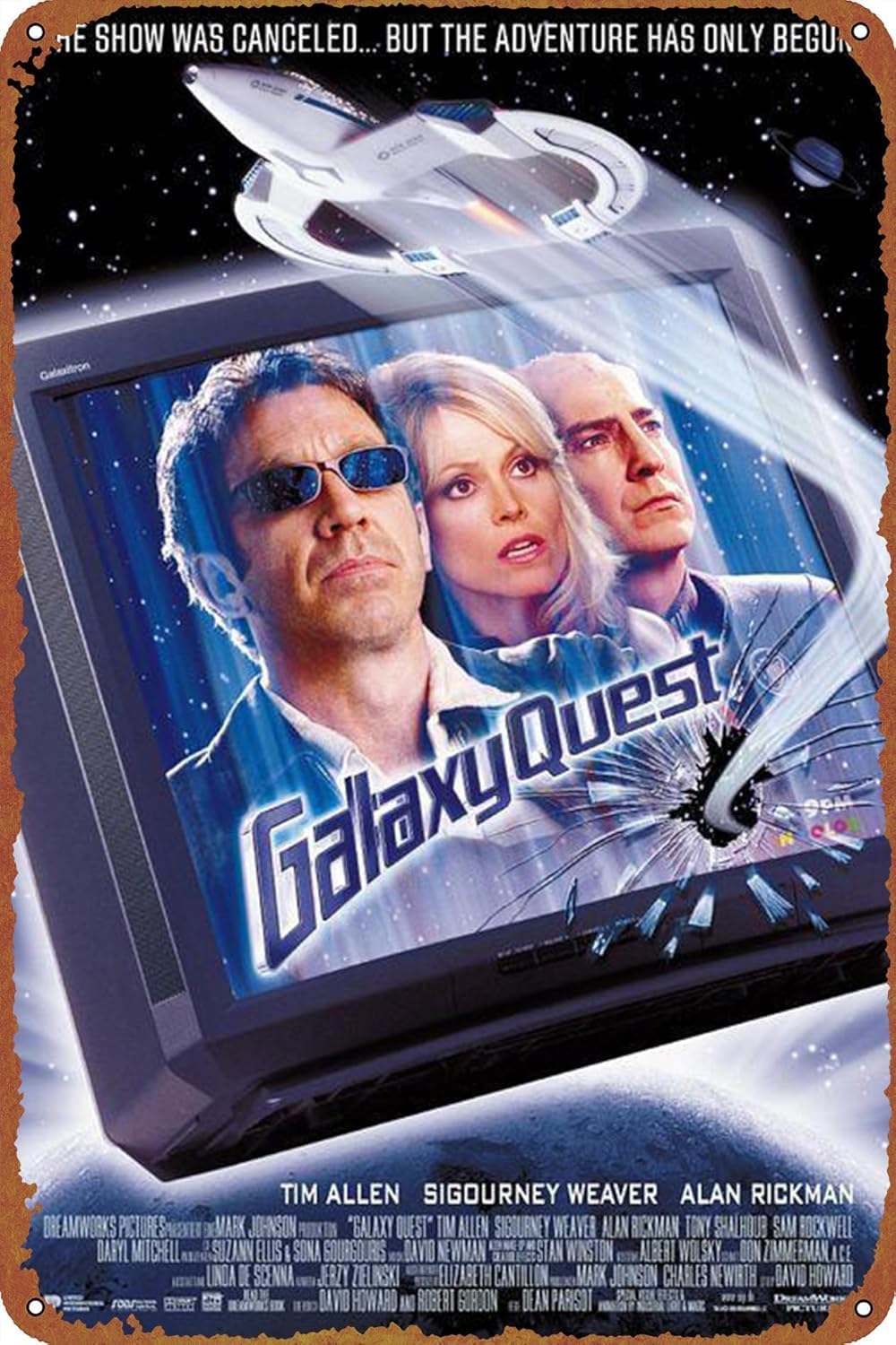 Quest Movie Poster Vintage Tin - Office Quest review and price