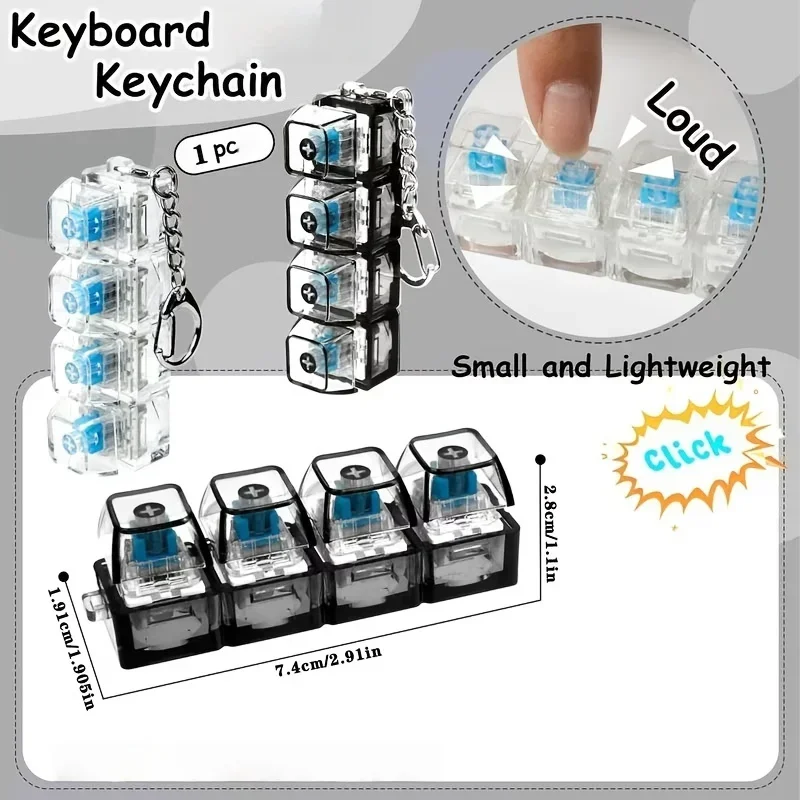 1pcs LED Keyboard Keycap Stres - Office Productivity Tech review and price
