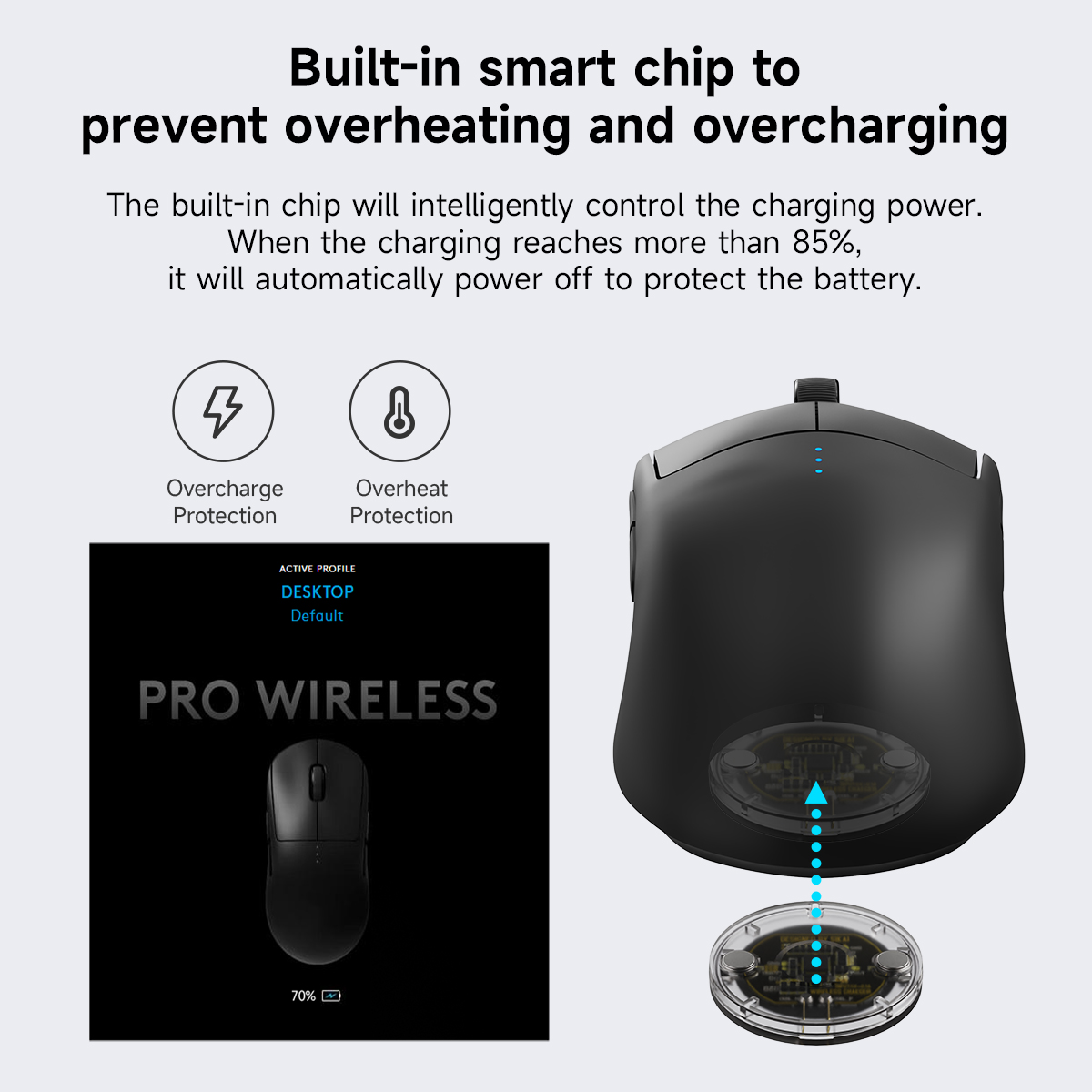 Qi Wireless Mouse Module for L - Logitech Mouse G Pro X Superlight review and price