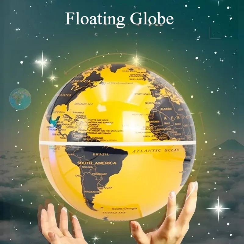 Magnetic Levitating Globe LED  - Office Productivity Tech review and price