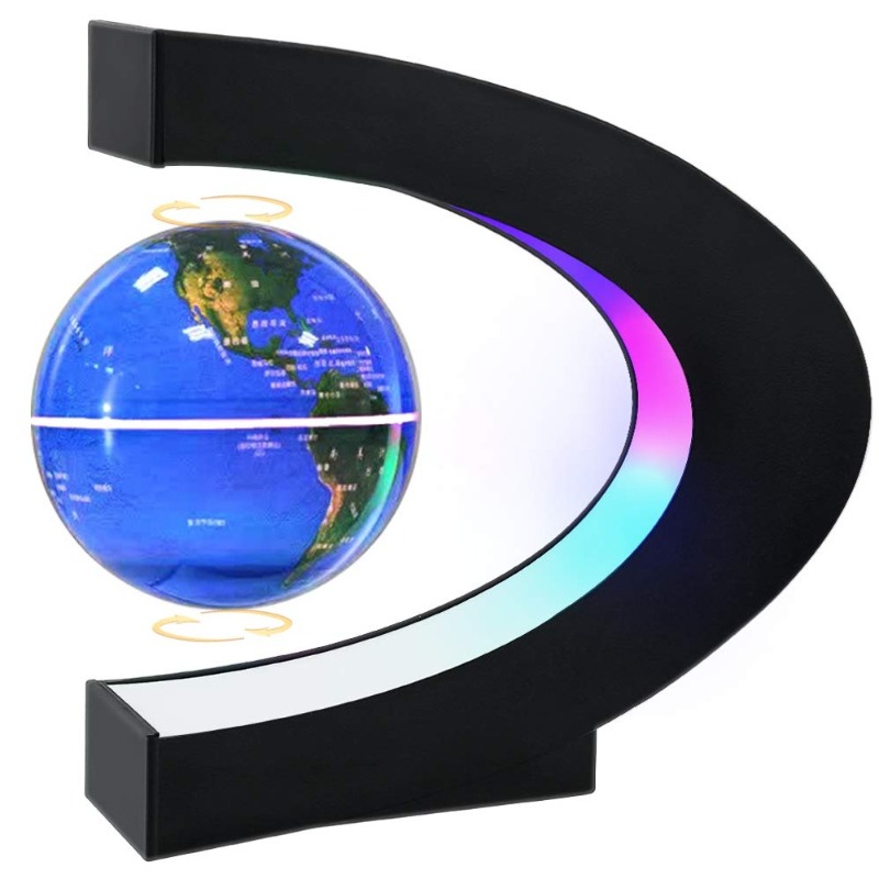 Magnetic Levitating Globe LED  - Office Productivity Tech review and price